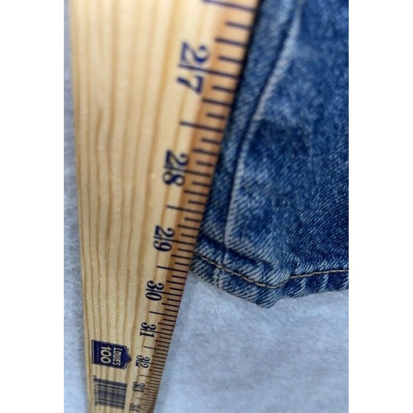 Free People Straight Leg Jeans with Patterned Accents - Picture 7 of 9